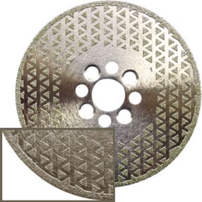 Electroplated Diamond Pyramid Vanity Blades